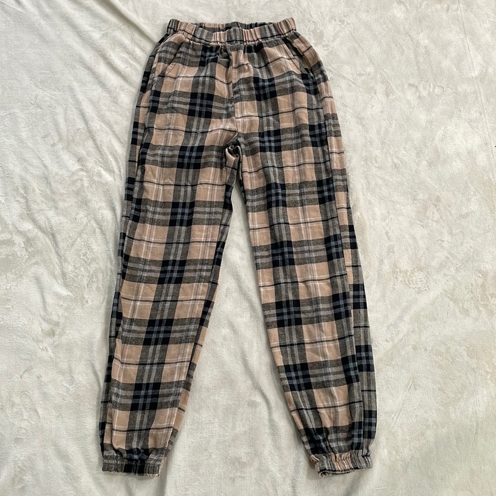 Plaid pants